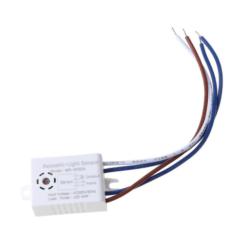 220v Module Detector Sound Voice Sensor Intelligent Auto On Off Light Switch for Street Lights Switch Control Motion Sensor Fg 1