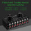Mini 6-IN-2-OUT Stereo RCA Audio Switcher Box Selector Splitter Hub Distributor Fg 3