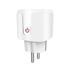 Tuya Wifi Eu Smart Plug 16a 220v Adapter Wireless Remote Voice Control Power Monitor Timer Socket for Google Home Alexa Fg