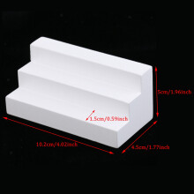 1:12 Dollhouse Miniature DIY Cottage White Wooden Doorstep Stair DollHouse Outdoor Accessories