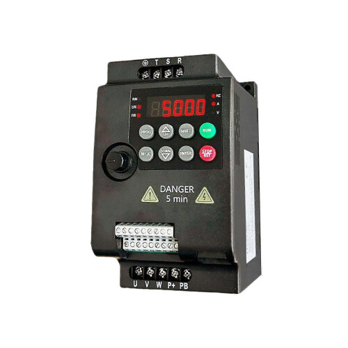 2.2KW 3HP 220V Variable Frequency Drive VFD Single Phase to 3 Phase Inverter