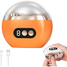 (Orange) Bebuyby Multi-Functional Electric Nail Trimmer