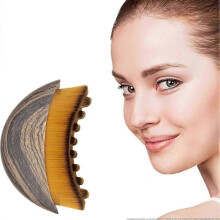 Lymphatic Contour Face & Neck Brush - Portable Soft Bristles for Lymphatic Drain