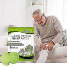 Herbal Lumbar, Cervical & Knee Pain Relief Patches - 12pcs Boxed, Natural Mugwor