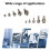320pcs Stainless Steel Screws M2-M5 Dome Head Full Thread Right-Hand Silver for Construction & Auto 2