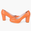 (36, Orange) Chunky Platform Shoes Size 34-42 5