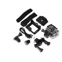 Waterproof Outdoor Cycling Sports Mini DV Action Camera Camcorder (Black)