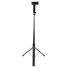 Selfie Stick Tripod with 2 Lights Bluetooth Wireless Remote 360 Degree Rotating Extendable Phone Selfie Stick Compatible with Live Broadcast