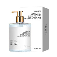 (blue) Niacinamide Body Wash for Radiant Skin with Glutathione Floral Fragrance