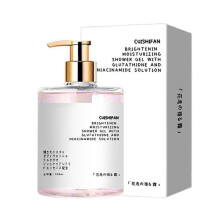 (pink) Niacinamide Body Wash for Radiant Skin with Glutathione Floral Fragrance
