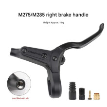 (Black right brake lever) M275 Brake Lever V Brake For Hydraulic Disc Brake MTB Mountain Bike