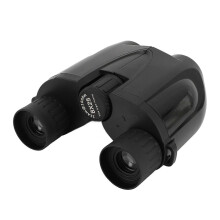 8X25 Binoculars Green Film 16mm Eyepiece HD Foldable Compact Binocular Compatible with Concert Theater Play Black