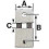 Pendulum Clock Suspension Spring B 12.0mm (a 8.0mm C 2.3mm) Kieninger -LL 1