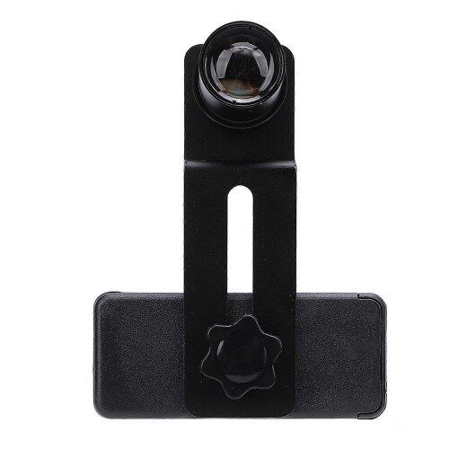 Microscope Lens Cellphone Adapter with 12.5X Eyepiece Microscope Smartphone Camera Adapter Compatible with Microscope Eyepiece Tube 23.2mm