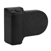 Smartphone Camera Grip Holder Magnetic Tripod Mount with Cold Shoe Adapter and Wireless Shutter Remote Compatible with Selfie