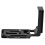 Quick Release Aluminium Alloy Vertical L Plate Bracket Hand Grip Compatible with Nikon D7100 Camera 1
