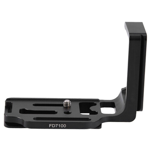 Quick Release Aluminium Alloy Vertical L Plate Bracket Hand Grip Compatible with Nikon D7100 Camera