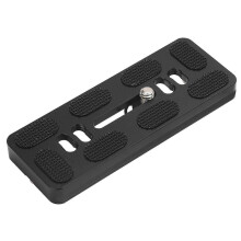 10CM Quick Release Plate Aluminum Alloy 1/4 Inch Screw Hole Standard Compatible with Arca Mount Camera Extended Quick Release Plate Adapter
