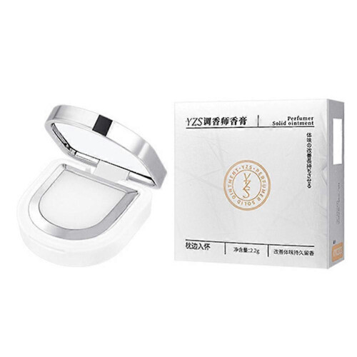 (gray) Yzs Solid Perfume Balm Herbal Floral Long Lasting Portable For Women