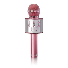 Microfon karaoke cu Bluetooth, USB, player Micro SD
