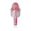 Microfon karaoke cu Bluetooth, USB, player Micro SD 5