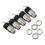 5PCS 3.5mm Stereo Jack Panel Mount Connector jn 1