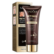 Retinol Antied Aging Cleanser Face Wash Cleanser Gentle Cleansing Soothing 100g