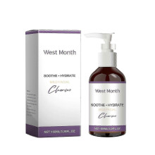 West Month Moisturizing Facial Cleanser Cleansing Facial Refreshing Nourishing Skin Facial Cleanser