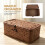 Seagrass Hand Woven Storage Box Storage Box Storage Basket Makeup Organizer Multipurpose Container with Lid 5