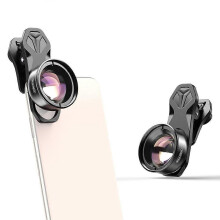 APEXEL APL-HB100mm Universal Smartphone Macro Lens 4K HD Phone Camera Lens No Distortion Blurry Background Compatible with iPhone 11/XS/XS Max/XR/X/8/