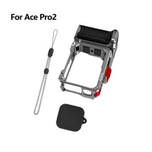 Aluminum cage & handle for Insta360 Ace Pro/2 Ergonomic, shockproof, cold shoe compatible, modular