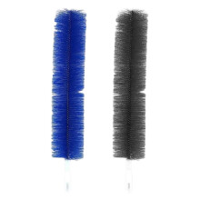 (Blue & Grey) Bendable Fan Cleaning Brush – Washable Reusable – for AC & Car Vent Dust Removal