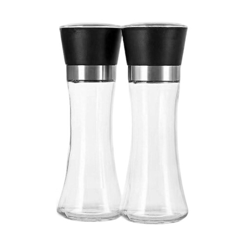 (C) Salt Pepper Grinder – Adjustable Coarseness – for Kitchen Restaurant