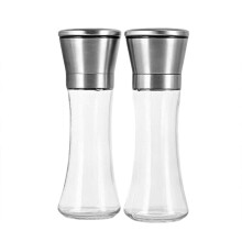 (D) Salt Pepper Grinder – Adjustable Coarseness – for Kitchen Restaurant