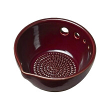 (Rose Red) Garlic Grinder Herb Stripper – Multi Hole – for Home Cooking