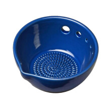 (Blue) Garlic Grinder Herb Stripper – Multi Hole – for Home Cooking