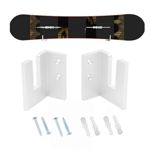 Snowboard Wall Mount – Heavy Duty Acrylic – for Garage Storage 1
