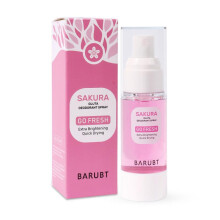 (Pink) BARUBT Sakura Antiperspirant Spray for Underarm Odor Control, Long-Lasting Deodorant Body Mist, Portable 200ml