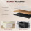 Chest of Eight Fabric Drawers - Beige 8