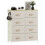 Chest of Eight Fabric Drawers - Beige 2