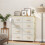 Chest of Eight Fabric Drawers - Beige 3