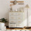 Chest of Eight Fabric Drawers - Beige 4