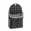 (Black) Wall Hanging Storage Bag – with Pockets – for Bedside Dormitory 1