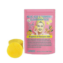 40-Piece Turmeric Acne Cleansing Pads Gently Removes Impurities, Brightens Skin, and Refines Pores