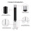 (Silver) Pneumatic Bottle Opener – 4 in 1 Wine Tool Set – for Wine Tasting 5