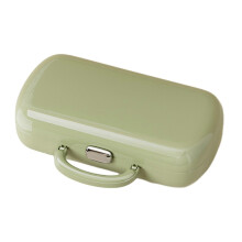 (Green) Portable Sewing Kit – 16 Colors – for Travel Home Repair