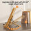 (Large) 8 Height Adjustable Book Stand - Hands Free - for Reading Cookbook Tablet Holder 4