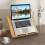 (Large) 8 Height Adjustable Book Stand - Hands Free - for Reading Cookbook Tablet Holder 5
