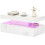 LED Coffee Table with Storage - High Gloss White 2