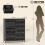 Chest of Eight Fabric Drawers - Black 5